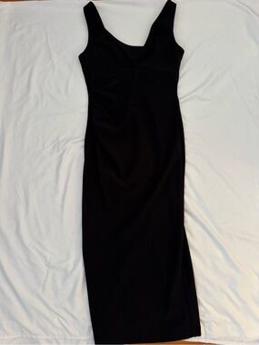 Sheike Black Evening Midi Dress